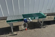 SADO conveyor 105 cm x 40 + roller conveyor 65 x 40 cm
