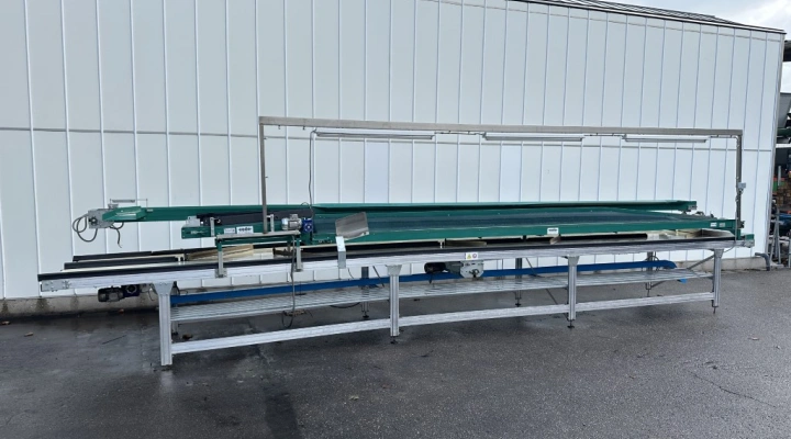 SADO conveyor double packing conveyor 800 x 60 cm