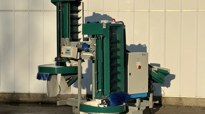 Sado LX90D fruitkistenvuller dubbelkops