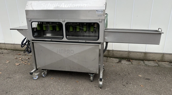 Hepro HSM-180/SAP knife peeling machine horizontally, for asparagus