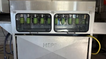 Hepro HSM-180/SAP knife peeling machine horizontally, for asparagus