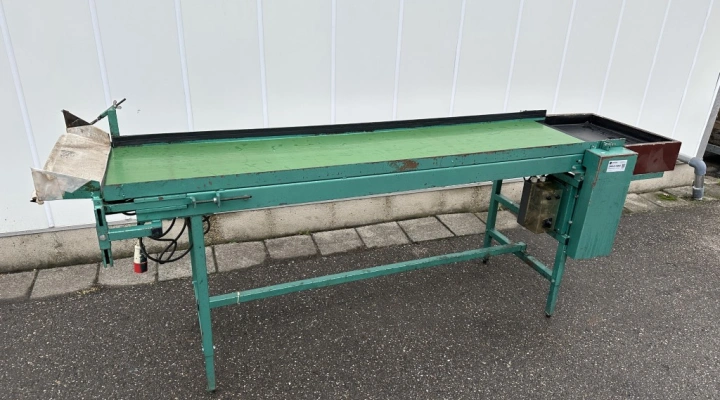 Schoemans conveyor for fruit 210 x 50 cm