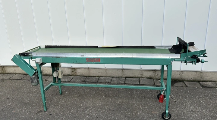Schoemans conveyor for fruit 250 x 50 cm