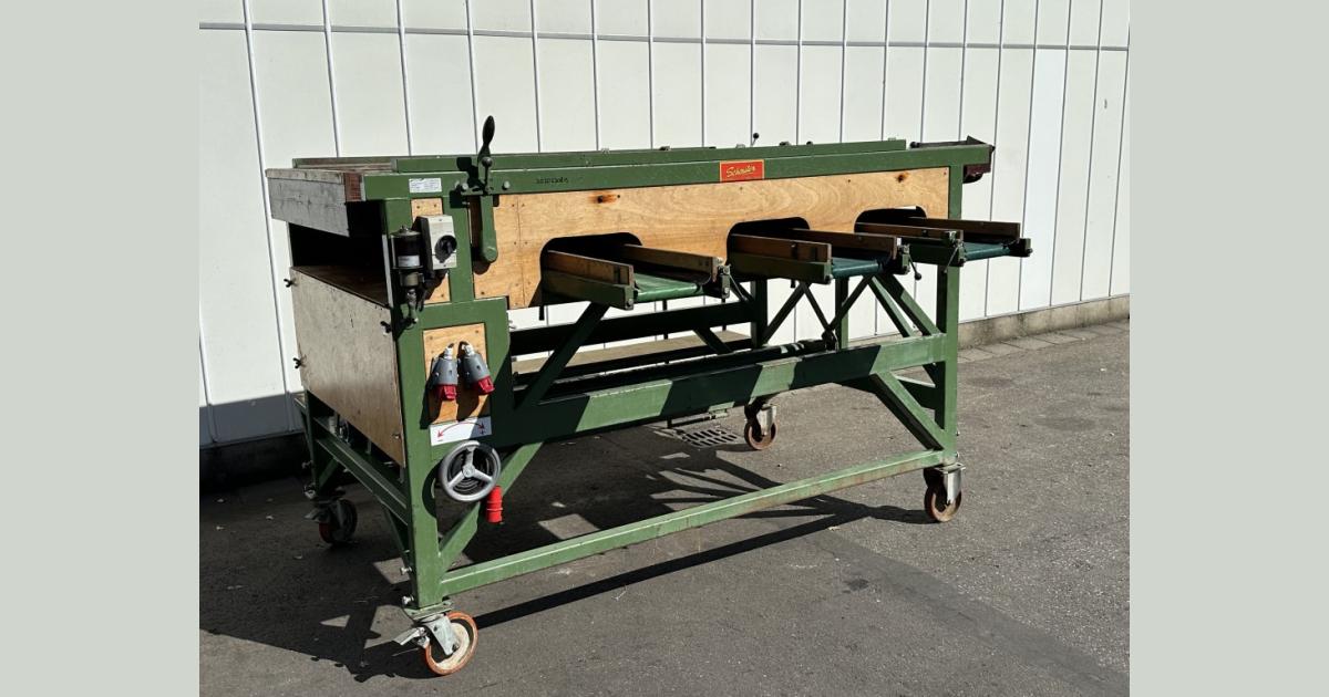 Schouten grading machine with 3+1 sortings • Duijndam Machines