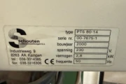 Schouten PTS 80-14 brushing machine for potatoes width 80 cm