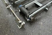 Set of 4 chain conveyors without drive 280 x 40 cm