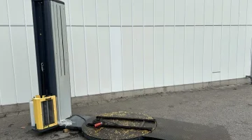 Siat Ws312.PS stretch foil wrapper for Danisch trolleys