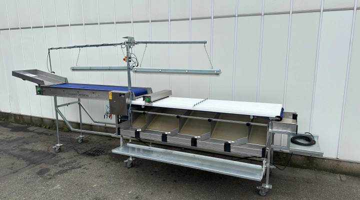 Siegwald Select L cherry sorting machine Stainless steel with 5+1 sortings