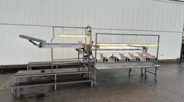 Siegwald SELECTplus calibratrice per ciliegie con tronchesi