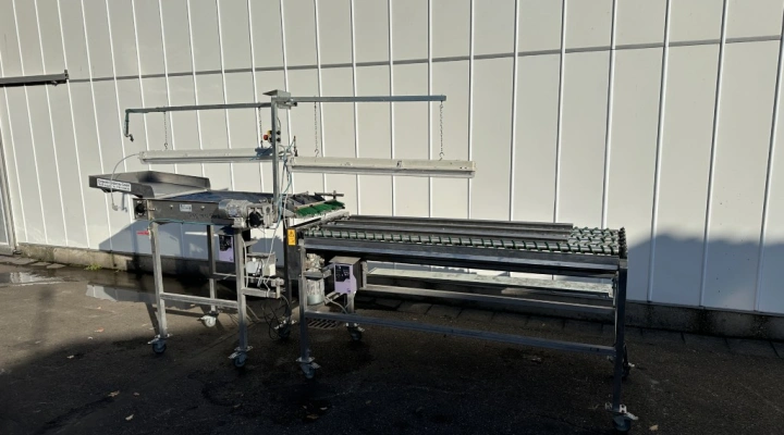 Siegwald V2A Edelstahl fruitsorteermachine 6 Sortierkanäle