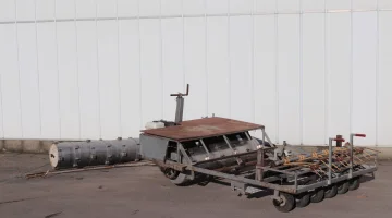Krato planting machine for soilblocks