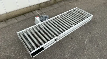 Sorma transporteur à rouleaux 220 x 60 cm entraîné