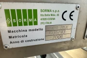 Sorma ACF 115 DP4 115X tray filling machines with Sorma DP4 115X denester