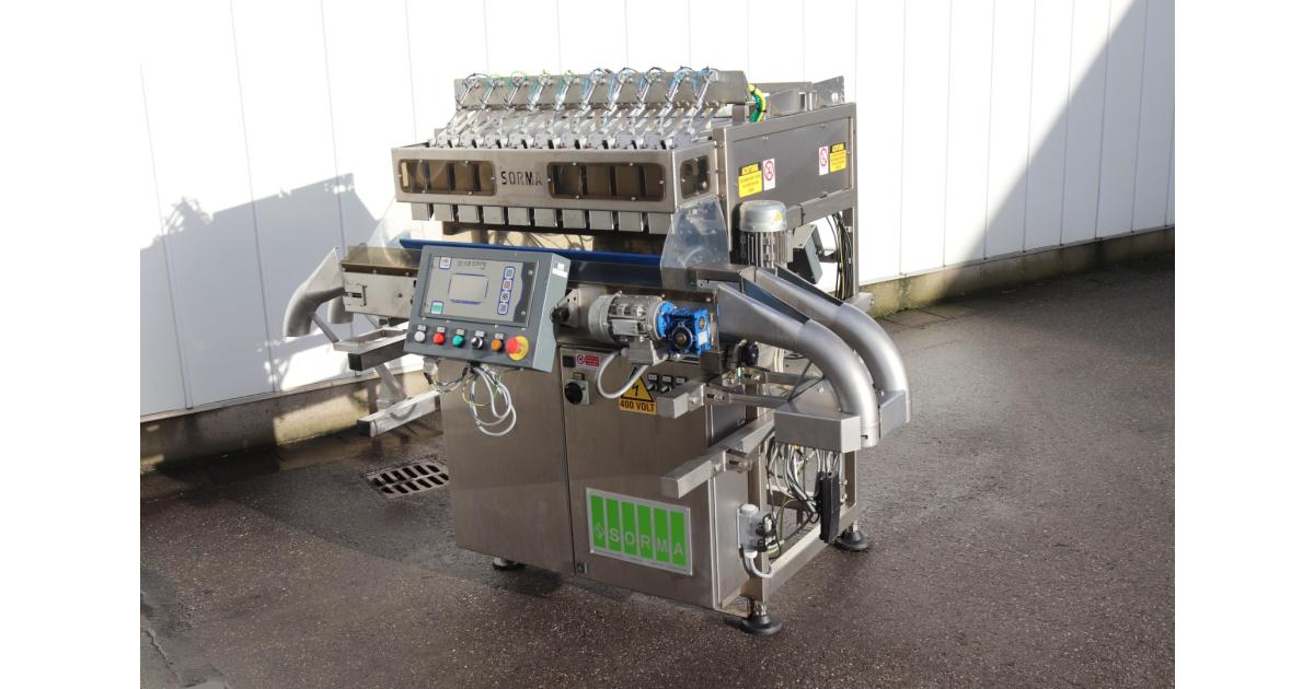 Sorma PC10 120 combination weighing machine • Duijndam Machines