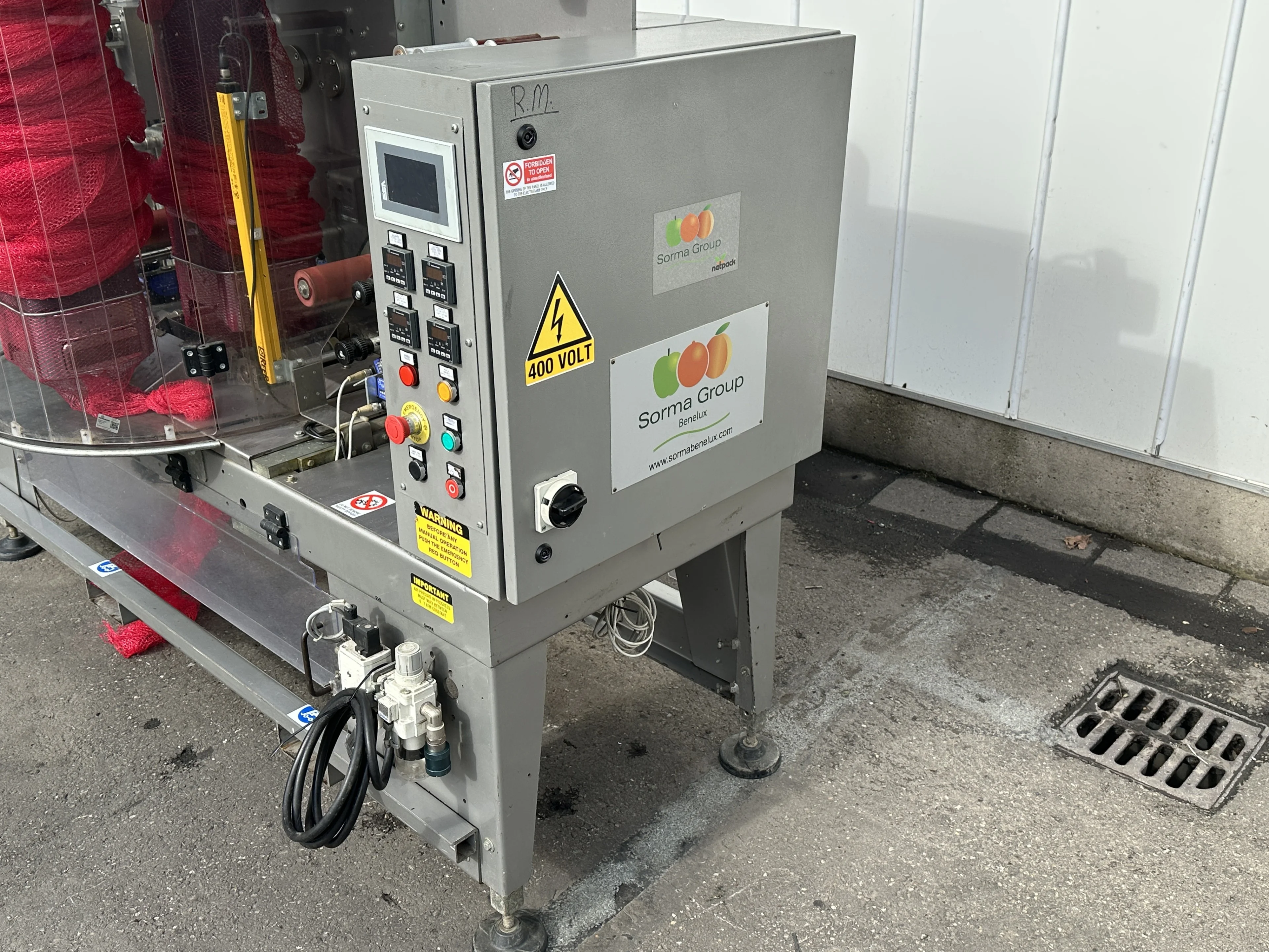 Sorma BRS 134 vertical packaging machine for Girsac, Sormapack and ...