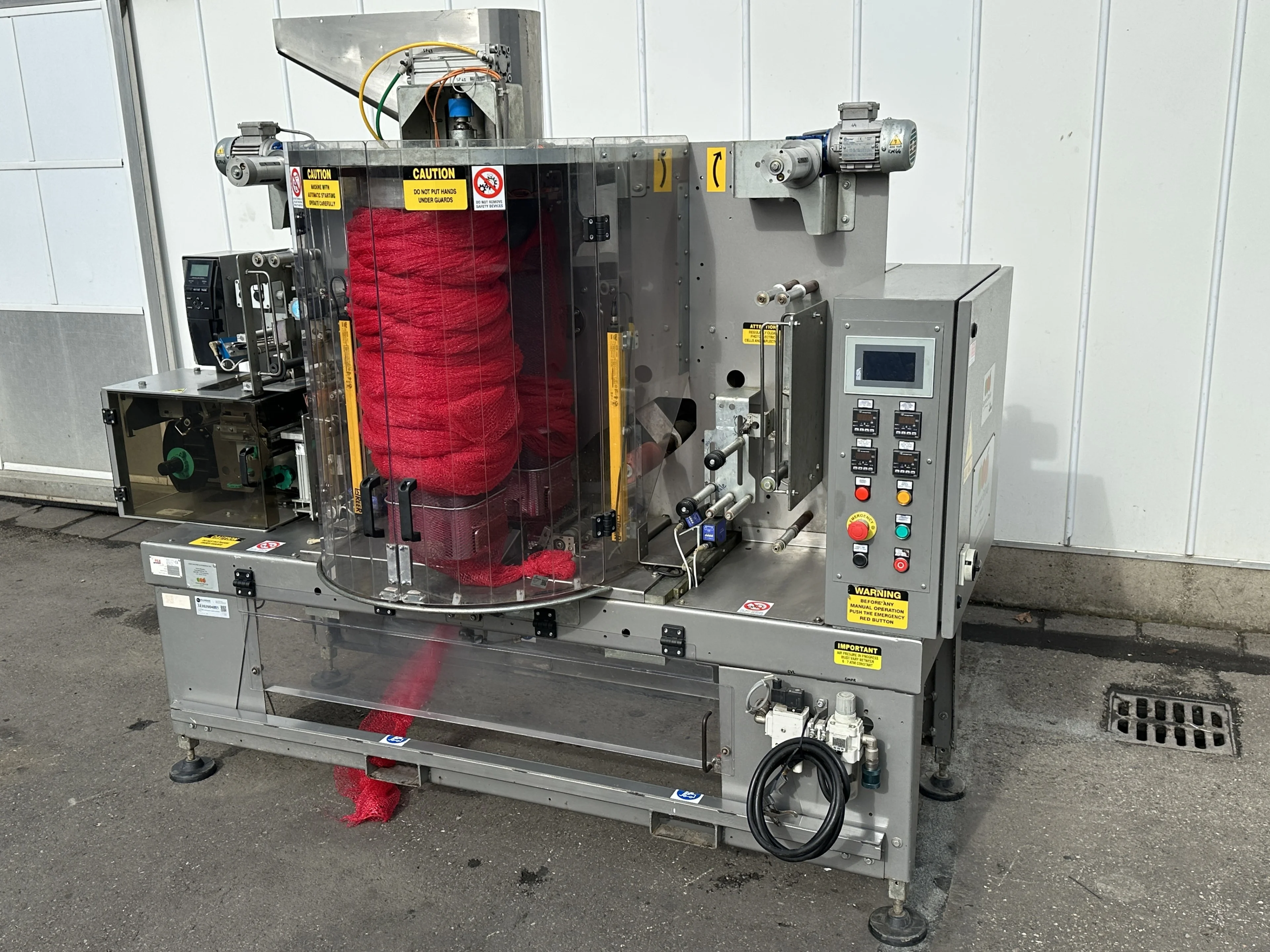Sorma BRS 134 vertical packaging machine for Girsac, Sormapack and ...