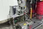 Sorma BRS 134 vertical packaging machine for Girsac, Sormapack and Sormabag with label printer