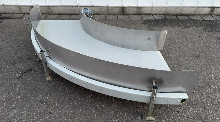 Sorma curved conveyor 90° width 80 cm