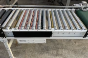 Sorma roller conveyor driven with 90° curve and conveyor 145 x 60 cm