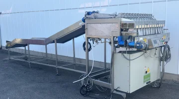 Sorma F12-126 pesatrice con elevatore a rulliera