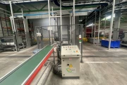 Sorma PAL 108 F palletising system with automatic pallet supply