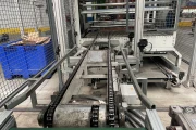 Sorma PAL 108 F palletising system with automatic pallet supply