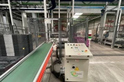 Sorma PAL 108 F palletising system with automatic pallet supply
