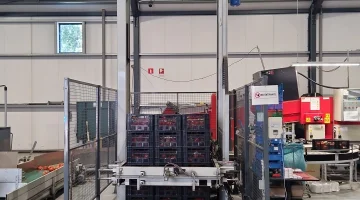 Sorma palletizer Plate palletiser with turntable