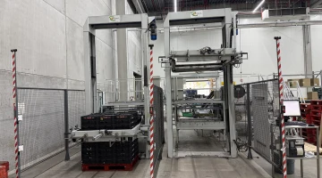 Sorma pallettizzatore Pallettizzatore a piastre con piattaforma girevole
