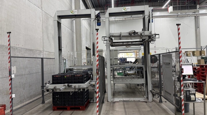 Sorma palletizer plate palletizer with turntable