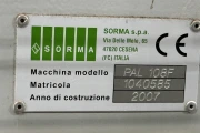 Sorma palletizer plate palletizer with turntable