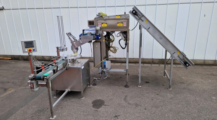 Sorma PC10-126 combination weighing machine with Koppert filler for cups
