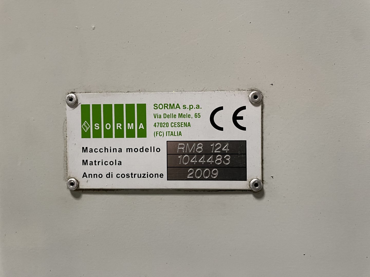 Sorma RM8 124 �����a ��� ������� ������ � 3/4 ��������������