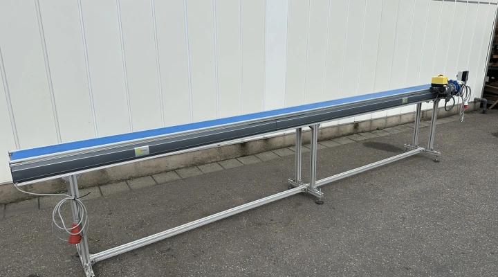 Sorma vlakke transportband 500 x 20 cm met regelbare snelheid