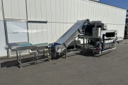 Sorma W12 126 ACE 115 weighing machine with elevator and punnet filler
