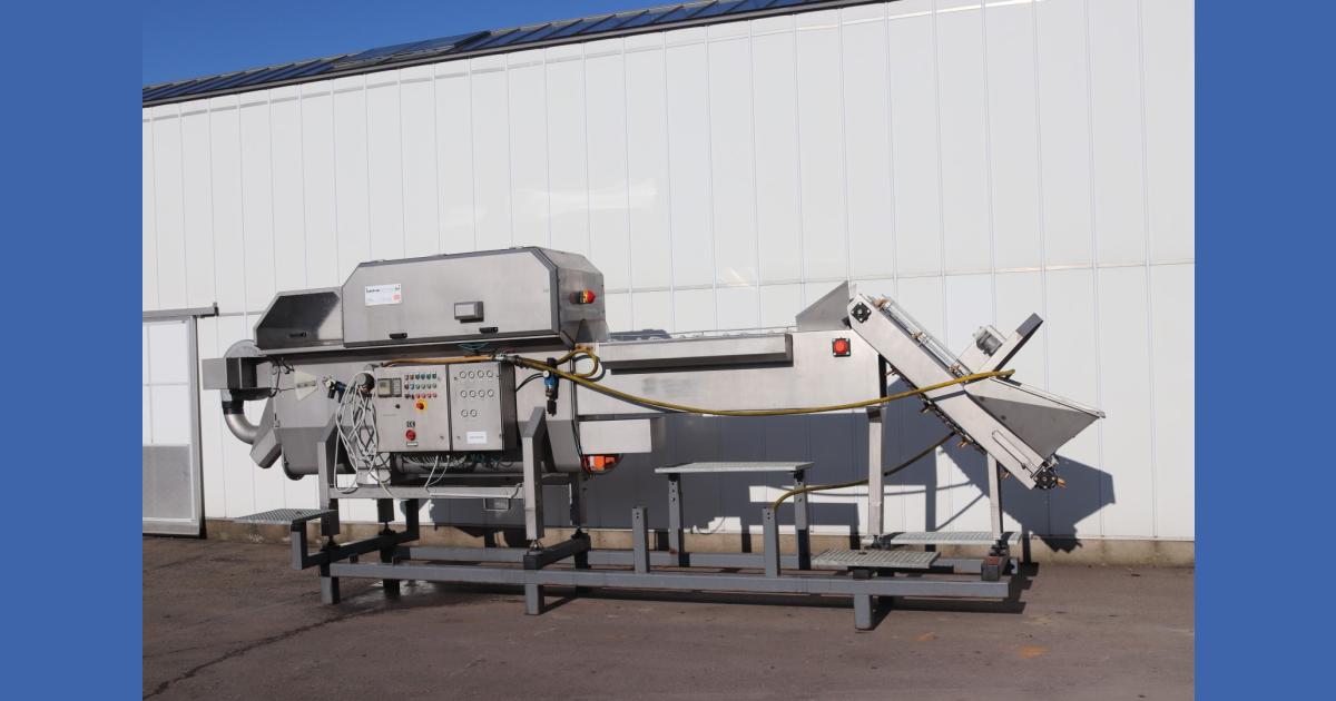 Sormac USM1 onion peeler • Duijndam Machines