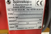 Spinnekop telescopic conveyor 1500 x 80 cm
