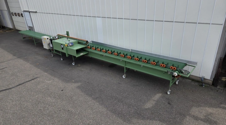 Bercomex SOBB-SL5 DD/SPW flower processing machine with 2 binding machines and sponges