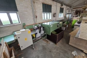 Bercomex SOBB-SL5 DD/SPW flower processing machine with 2 binding machines and sponges