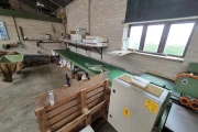 Bercomex SOBB-SL5 DD/SPW flower processing machine with 2 binding machines and sponges