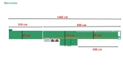 Bercomex SOBB-SL5 DD/SPW flower processing machine with 2 binding machines and sponges