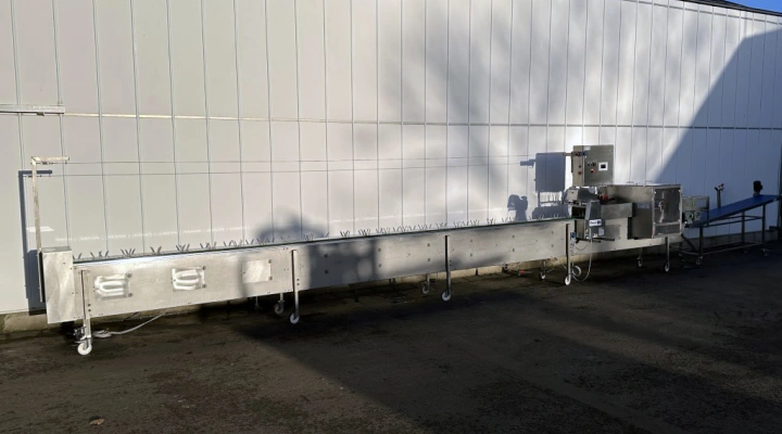 Srotec bunching and cutting machine for herbs and asparagus