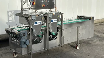 Srotec Möh 2300 ficeleuse acier inoxydable pour empiler les carottes