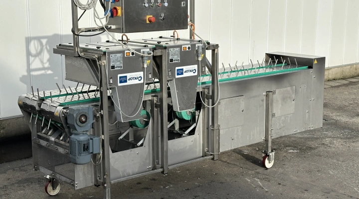 Srotec Möh 2300 binding machine stainless steel for bunching carrots