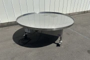 Staan turntable 200 cm stainless steel