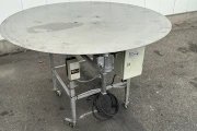 Stainless steel turntable 145 cm Ø