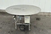Stainless steel turntable 145 cm Ø