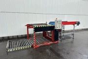 Stas box tipper automatic with dosing conveyor