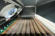 Stas Drying machine for fruit and vegetables with sponges