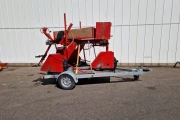 Steketee selection wagon with transport trailer